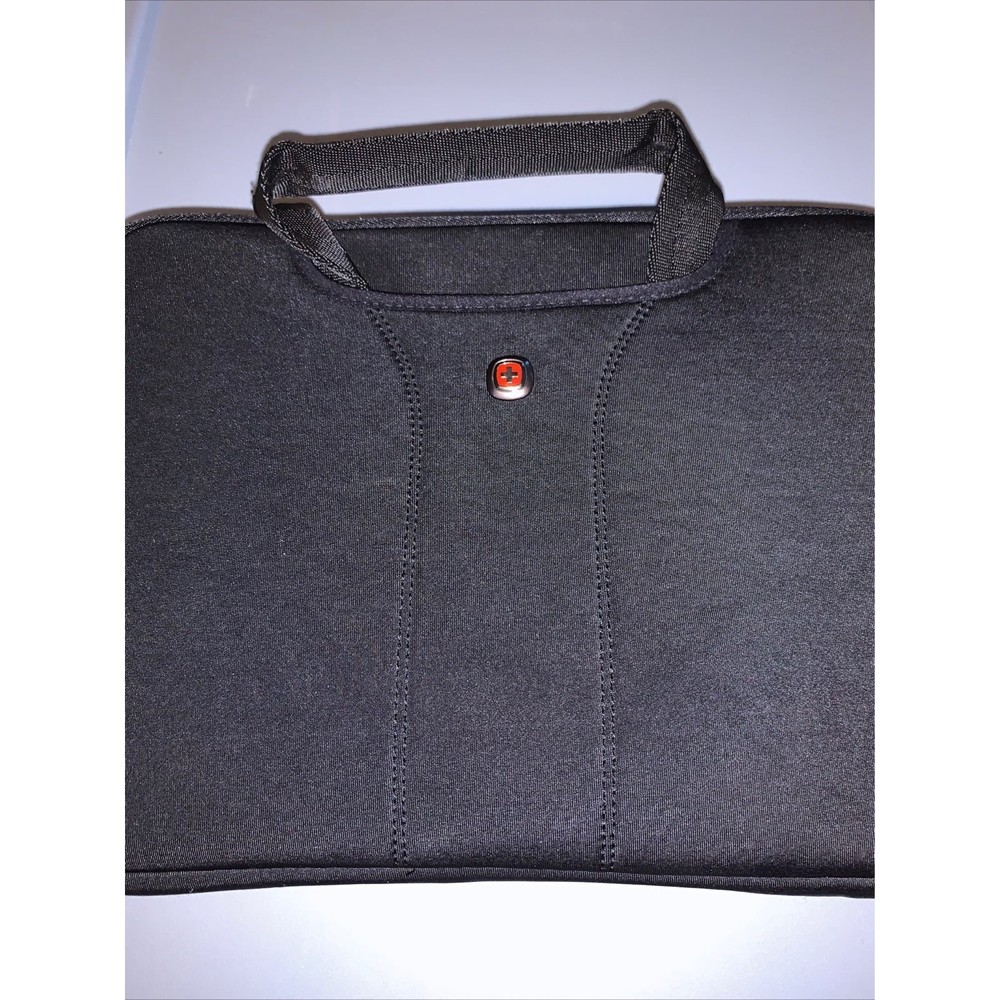 New WOT  Black Wenger Swiss Army tablet case with adjustable shoulder strap